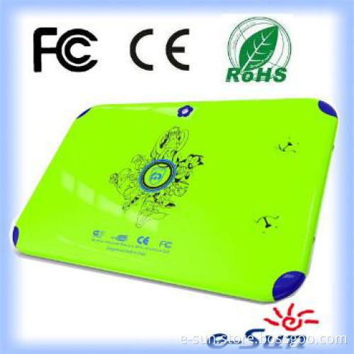 Capacitive touch screen Android 4.2 kids tablet dual camera